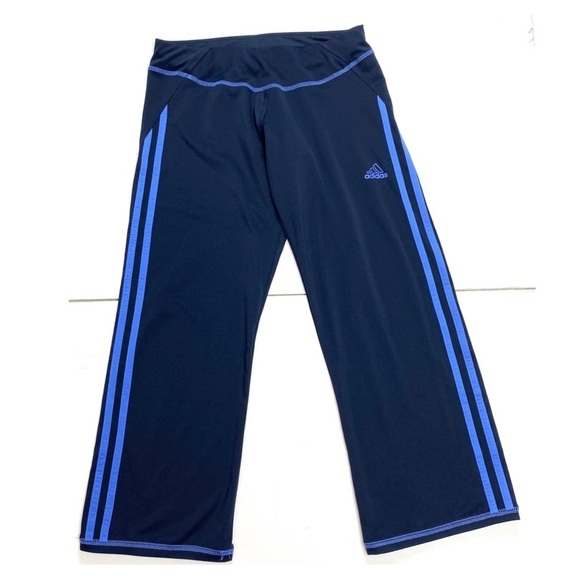 Adidas Active360 Capri Pants Navy Blue - Picture 2 of 8